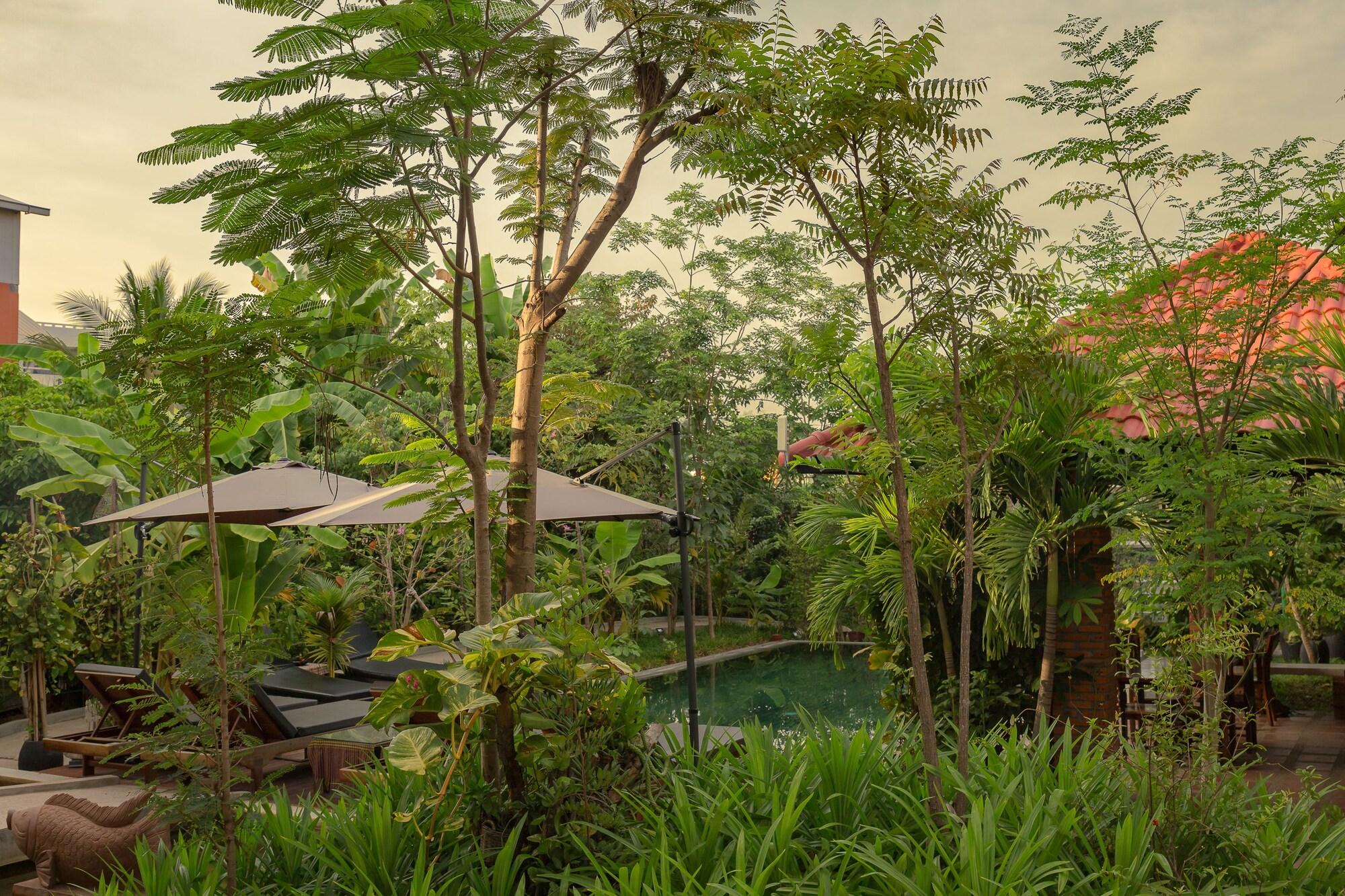 Eco Villa Ciudad de Siem Riep Exterior foto